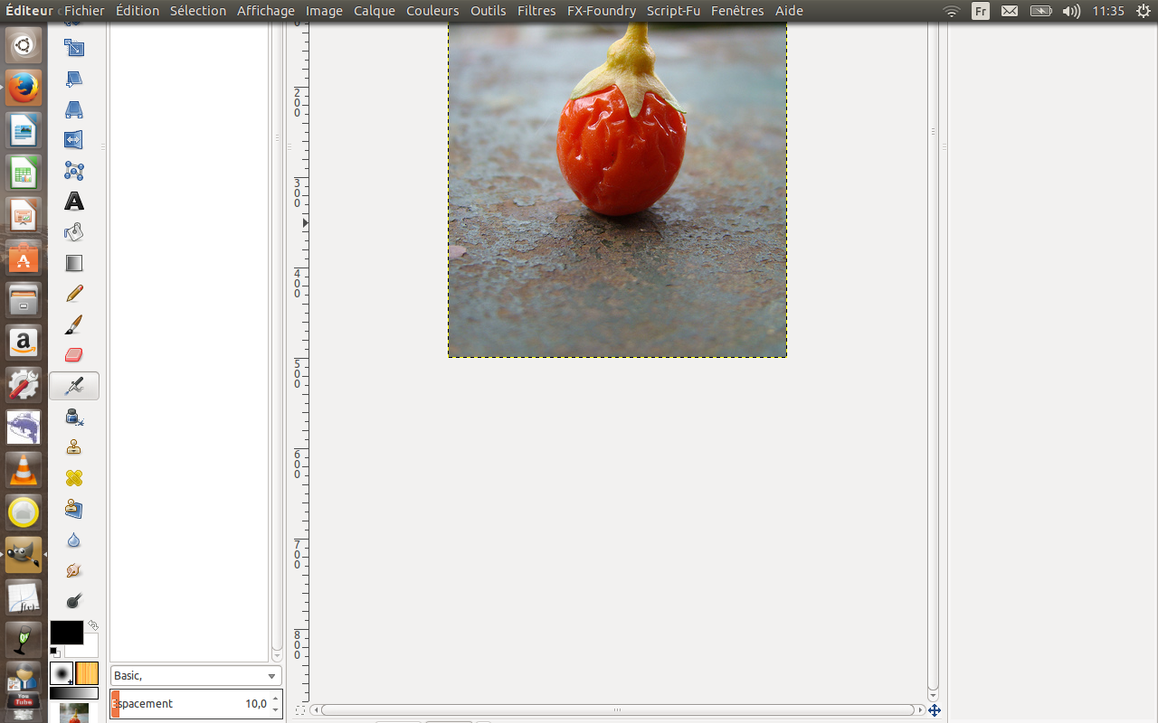 Je N'arrive Pas à Mettre Un Tampon ça Bloque extraction arrière plan avec GIMP par pedro38000 - OpenClassrooms